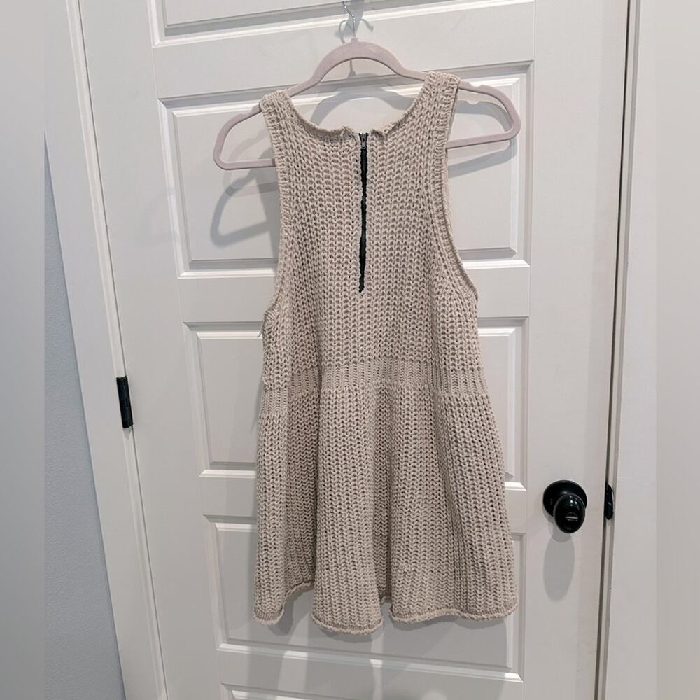 POL Chunky Knit Sweater Tank Dress - Picture 2 of 4